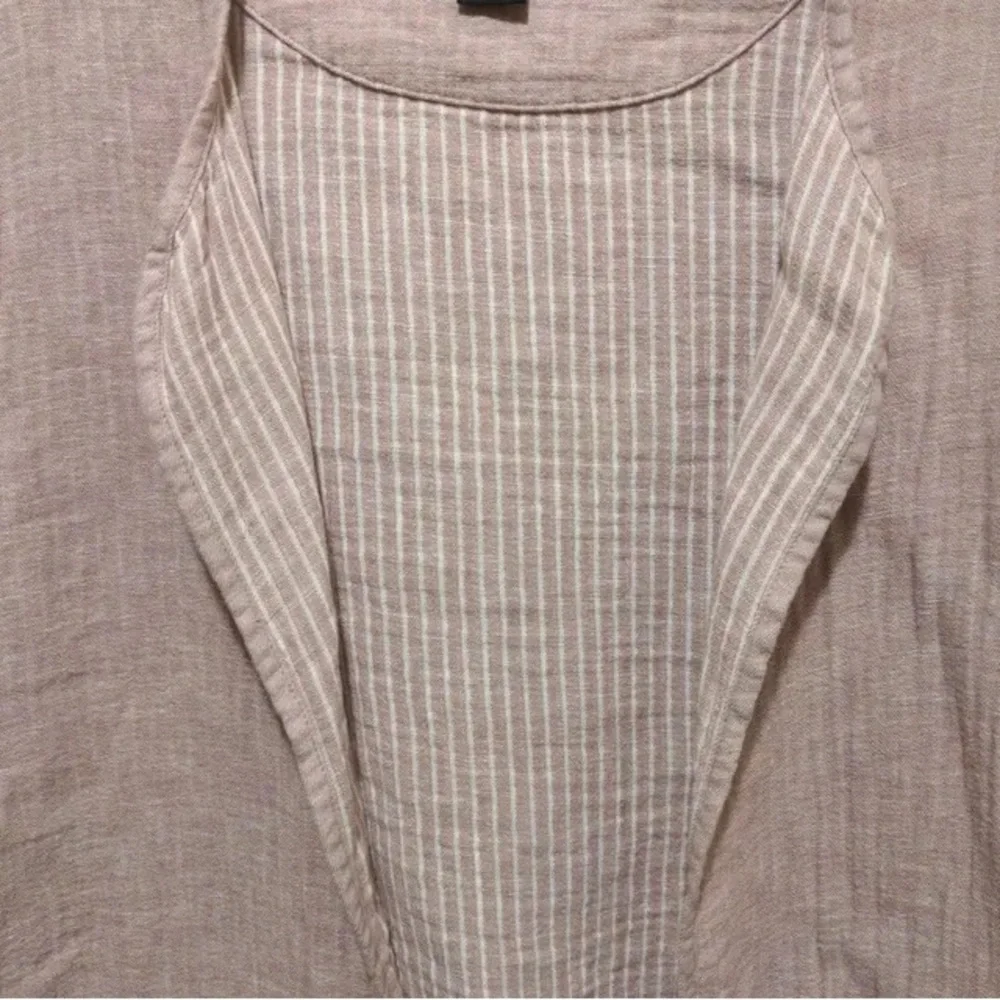 TAHARI muted pink/beige jacket casual size Large - Picture 5 of 5